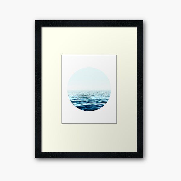 Aperçu de l'œuvre CERCLE OCEAN créée et vendue par TheGypseaTribe.