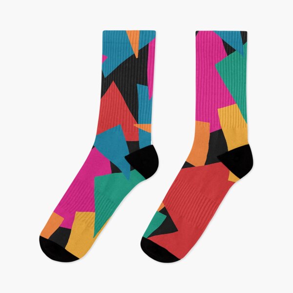 Item preview, Abstract pattern 80s style geometric designed and sold by juliaemelian.