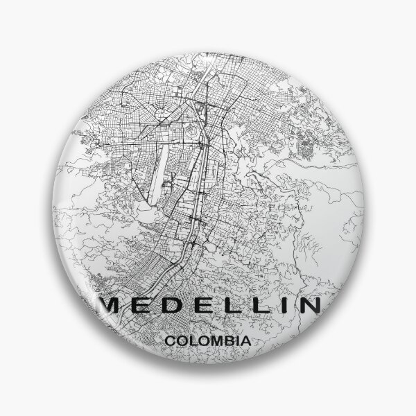 Item preview, Medellin city map, Medellin map, Colombia city map designed and sold by MondoArtShop.