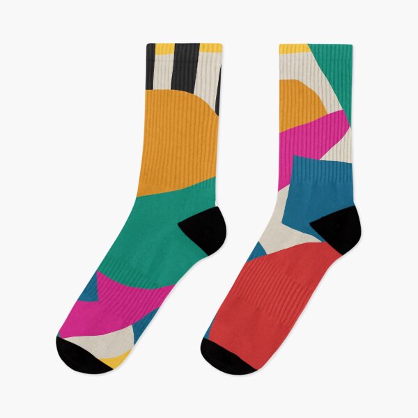 Item preview, Abstract pattern 80s style geometric designed and sold by juliaemelian.