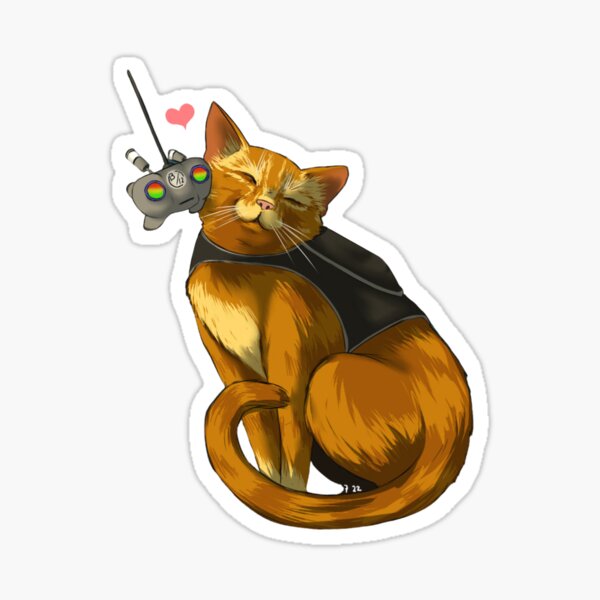 Stray Cat Game Sticker for Sale by Iandems