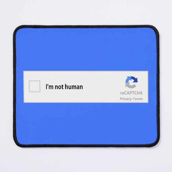 Item preview, I am not human drawing designed and sold by Blondiabshop.