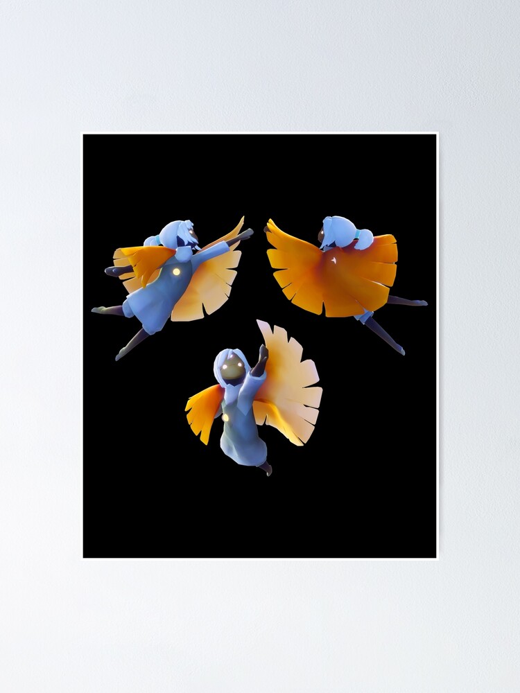 "Sky Cotl Moth Children Of The Light" Poster for Sale by