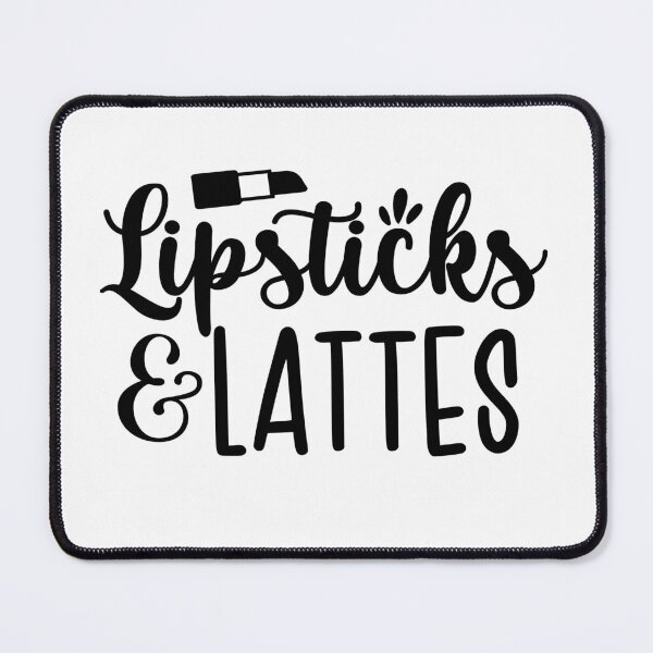 Item preview, Lipsticks & Lattes - Funny Coffee Lovers vintage designed and sold by Cupsofdreams.
