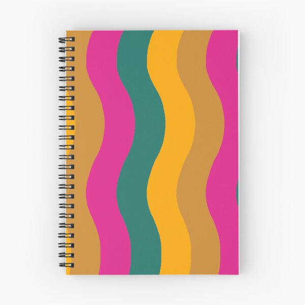Item preview, Ondas abstractas retro 80s colores designed and sold by juliaemelian.