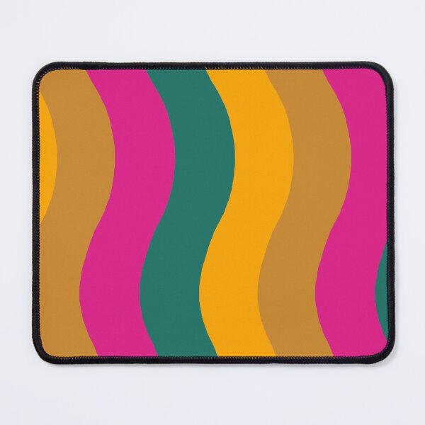 Item preview, Abstract waves retro 80s colors designed and sold by juliaemelian.