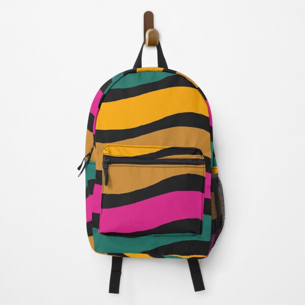 Item preview, Abstract waves retro 80s colors designed and sold by juliaemelian.