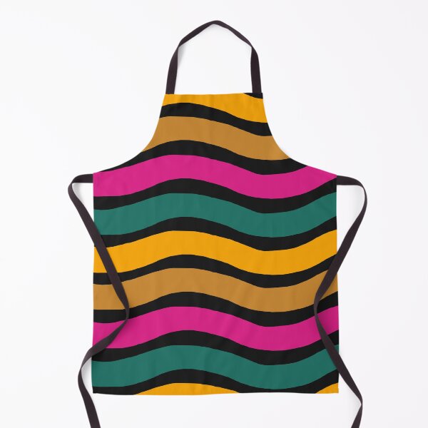 Item preview, Abstract waves retro 80s colors designed and sold by juliaemelian.
