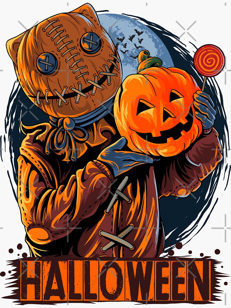 Purple Halloween Pumpkin Mask Poster for Sale by leen12