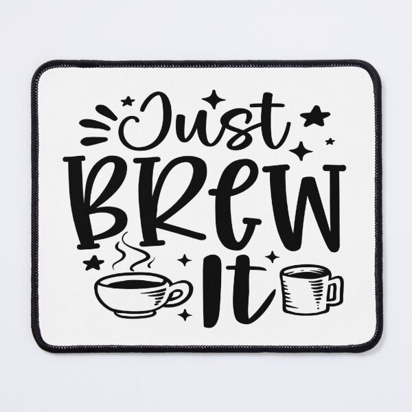 Item preview, Just Brew It - Funny Coffee Lovers Quotes Vintage designed and sold by Cupsofdreams.