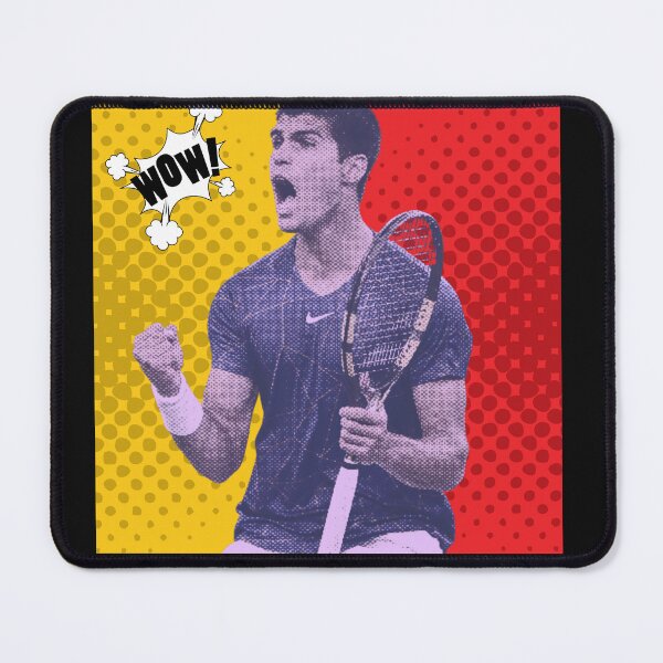 Item preview, ALCARAZ new top tennis player - pop art designed and sold by 20 Bucks.