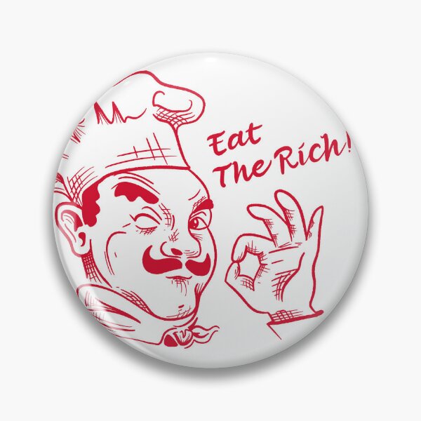 Item preview, Eat the rich - Funny Pizza box guy designed and sold by abowersock.