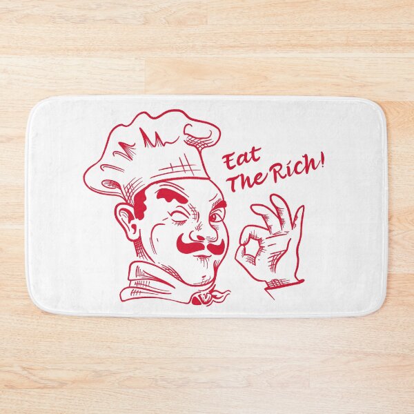 Item preview, Eat the rich - Funny Pizza box guy designed and sold by abowersock.