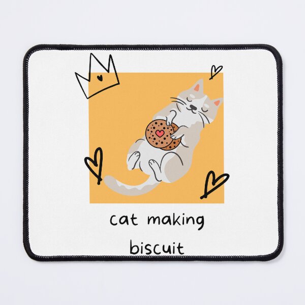 Item preview, cat making biscuits designed and sold by PaulGoldStore.