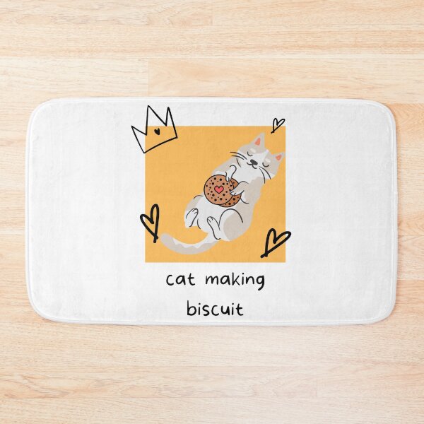 Item preview, cat making biscuits designed and sold by PaulGoldStore.