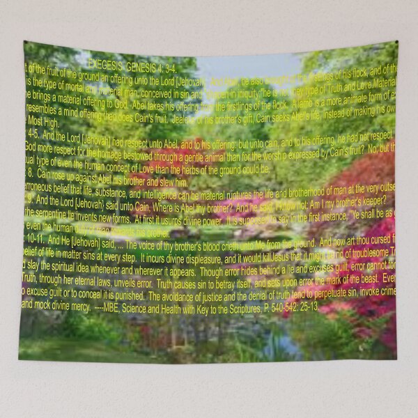 Item preview, Genesis 4: 3,5,8-11 MBE Art designed and sold by Alicefish.