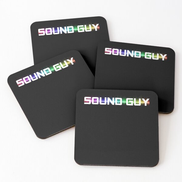 Aperçu de l'œuvre Sound Guy pour ingénieur du son DJ musiciens créée et vendue par bitstudio.