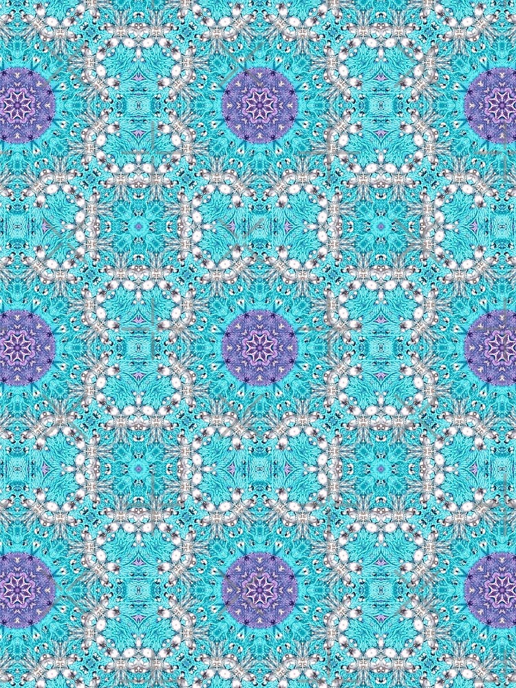 &quot;Boho schicke marokkanische Muster lila Türkis Mandala