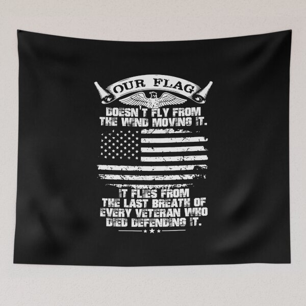Item preview, OUR FLAG DOESN'T FLY FROM THE WIND MOVING IT designed and sold by antipatic.