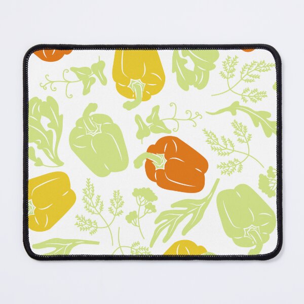 Item preview, Bell Peppers Vegetable Pattern 8 designed and sold by NobleForte.