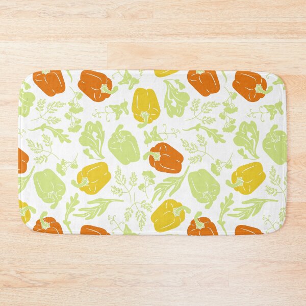 Item preview, Bell Peppers Vegetable Pattern 8 designed and sold by NobleForte.