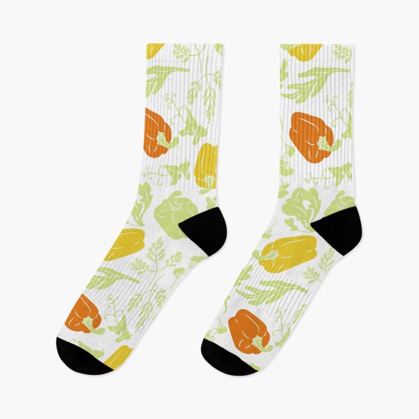Item preview, Bell Peppers Vegetable Pattern 8 designed and sold by NobleForte.