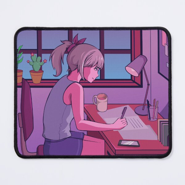 Item preview, Room Girl -Anime Girl designed and sold by ArtCreativeSACB.
