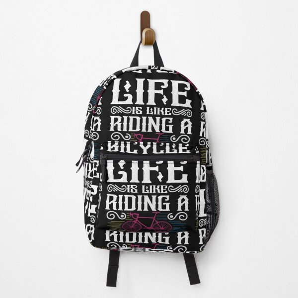 Item preview, Life is like riding a bicycle - Funny Quote designed and sold by VichallanStudio.