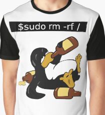 Funny Linux Command - Funny Linux shirts Linux Tux t-shirt Graphic T-Shirt