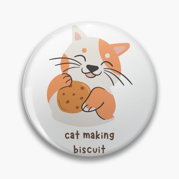Item preview, cat making biscuits designed and sold by PaulGoldStore.