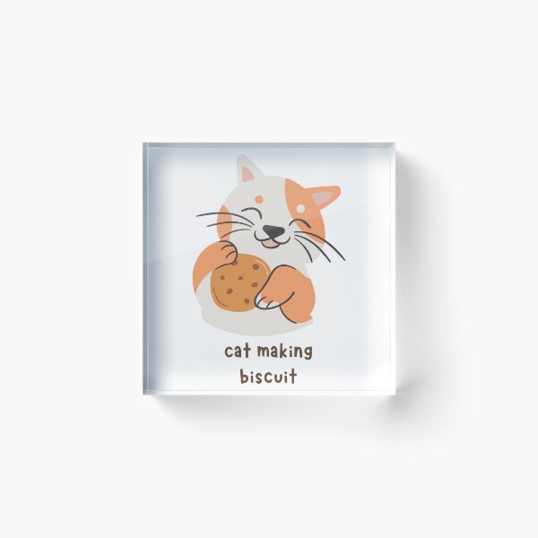 Item preview, cat making biscuits designed and sold by PaulGoldStore.