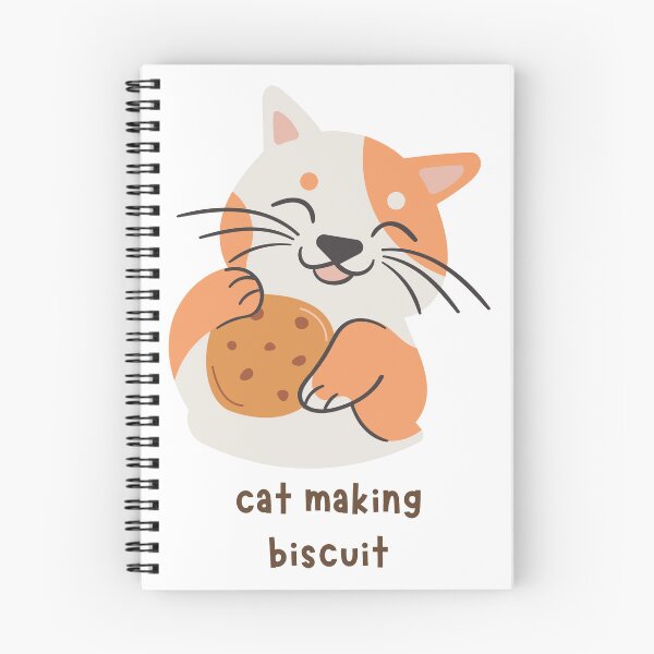 Item preview, cat making biscuits designed and sold by PaulGoldStore.
