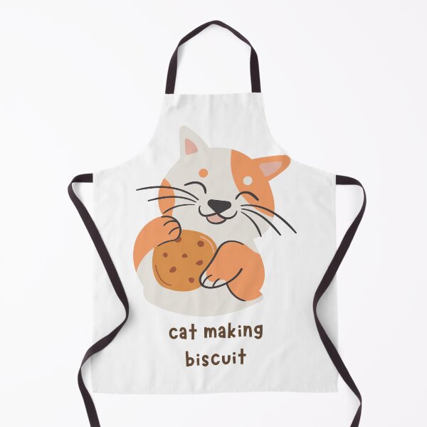 Item preview, cat making biscuits designed and sold by PaulGoldStore.