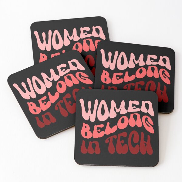 Item preview, Women Belong in Tech Shirt / Girls Who Code Gift/ Women in Science Gift/ Software Developer Gift/ Web Development Tee/ Retro Coding T designed and sold by Adonalyn.