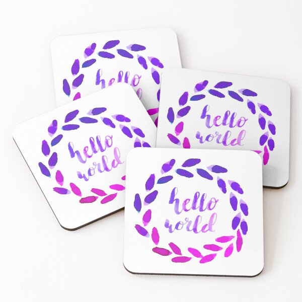 Item preview, Hello world wreath designed and sold by JolineCreations.
