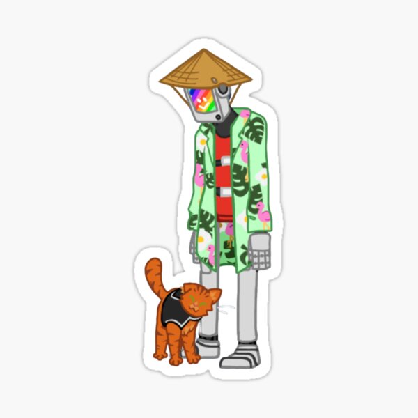 Streunendes Spiel Sticker