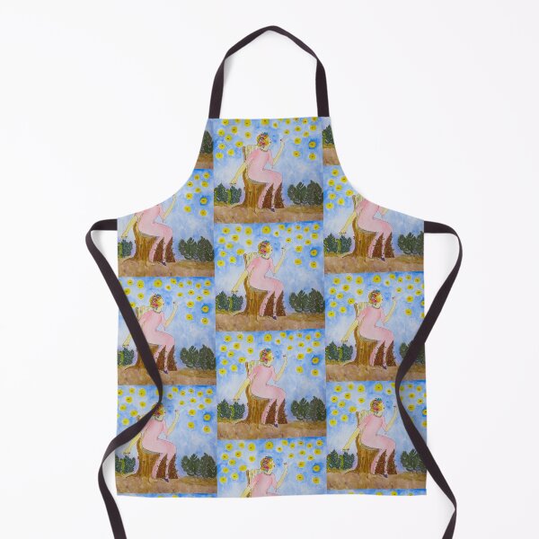 Item preview, The Cup Fungus Queen Watercolor designed and sold by TurnipWilson.