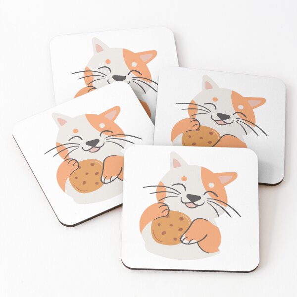 Item preview, cat making biscuits designed and sold by PaulGoldStore.