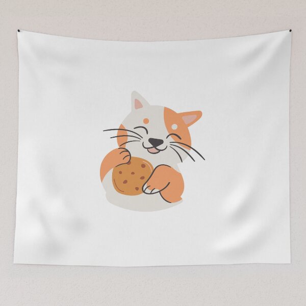 Item preview, cat making biscuits designed and sold by PaulGoldStore.