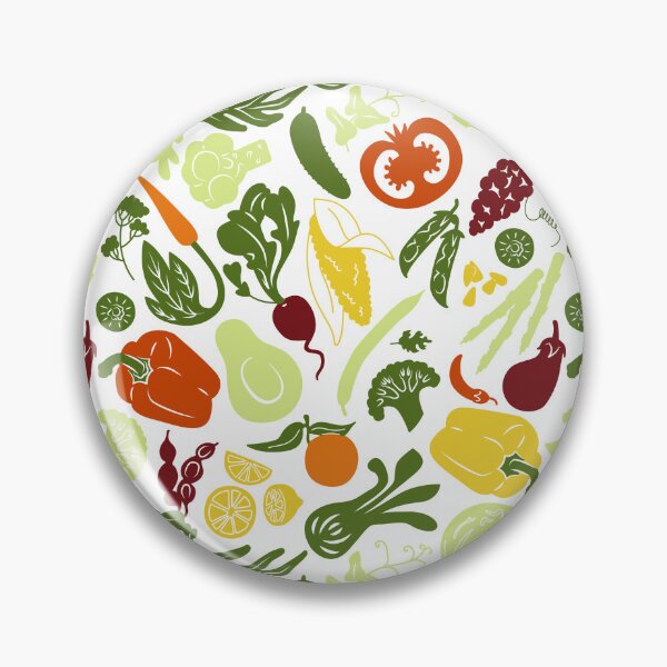 Item preview, Mixed Vegetable Fruit Pattern 9 designed and sold by NobleForte.