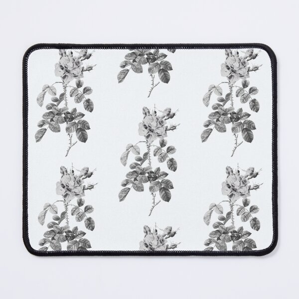 Item preview, Variegated Four-Seasons Rose Flower, Alternative Illustration - Grey and Black Rose designed and sold by DaphneKstudio .