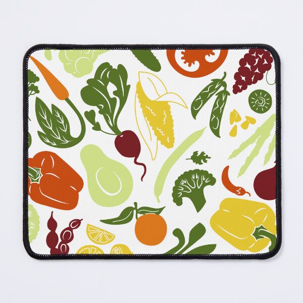 Item preview, Mixed Vegetable Fruit Pattern 9 designed and sold by NobleForte.