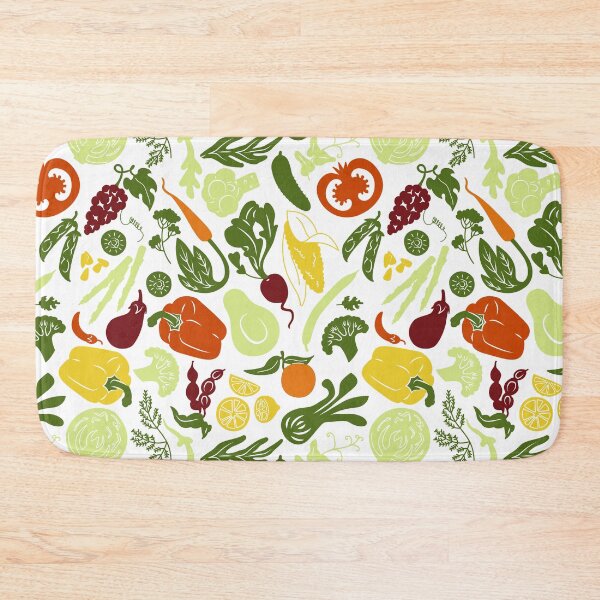 Item preview, Mixed Vegetable Fruit Pattern 9 designed and sold by NobleForte.
