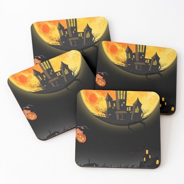 Item preview, dark wind halloween carnival night designed and sold by leen12 Art Designs Prints.
