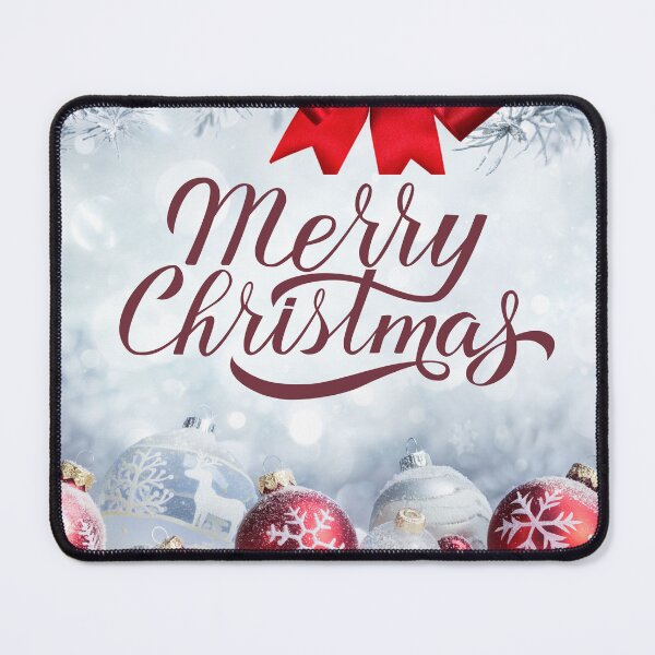 Item preview, Merry Christmas White and Red Snowflake Ornaments designed and sold by silviaol.