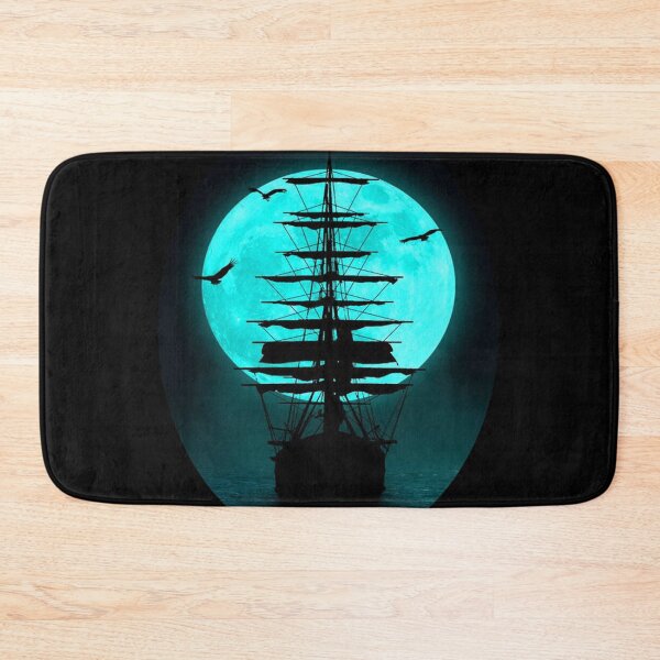 Item preview, PIRATES SHIP UNDER MOON CLASSIC T-Shirt designed and sold by wissoo.