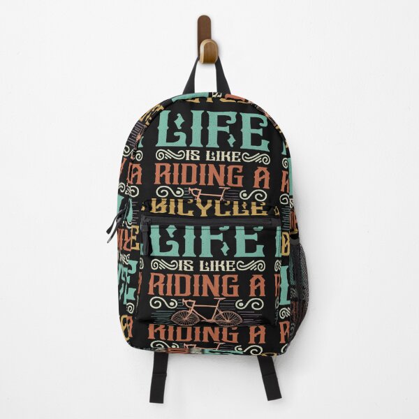 Item preview, Life is like riding a bicycle - Funny Quote designed and sold by VichallanStudio.