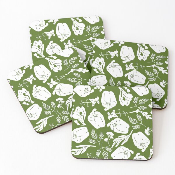 Item preview, Bell Peppers Vegetable Pattern 11 designed and sold by NobleForte.