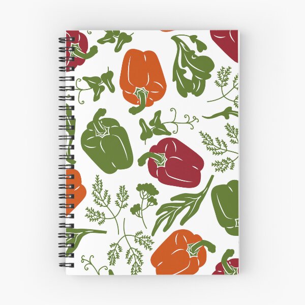 Item preview, Bell Peppers Vegetable Pattern 14 designed and sold by NobleForte.