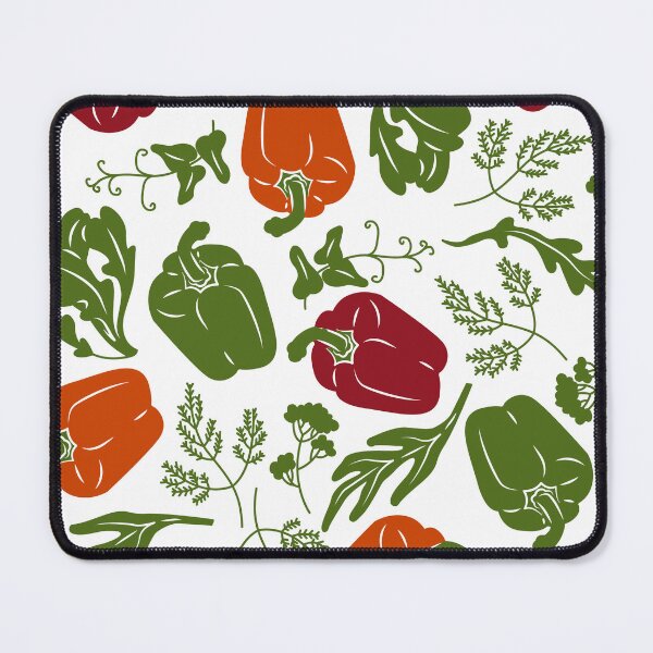 Item preview, Bell Peppers Vegetable Pattern 14 designed and sold by NobleForte.